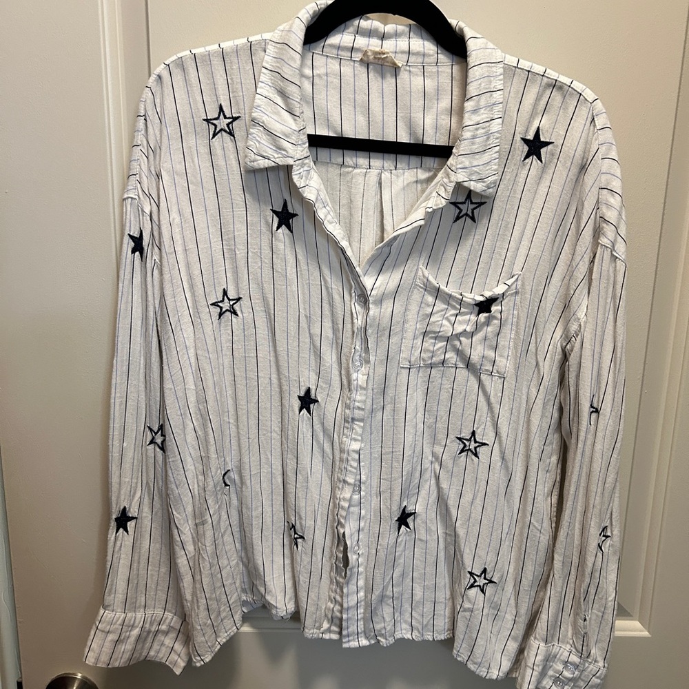 Stars and Stripes button down